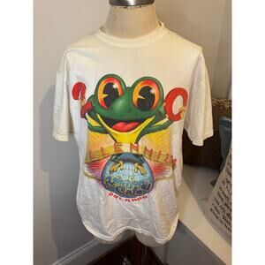 Vintage 2000 Rainforest Cafe New Millennium Shirt